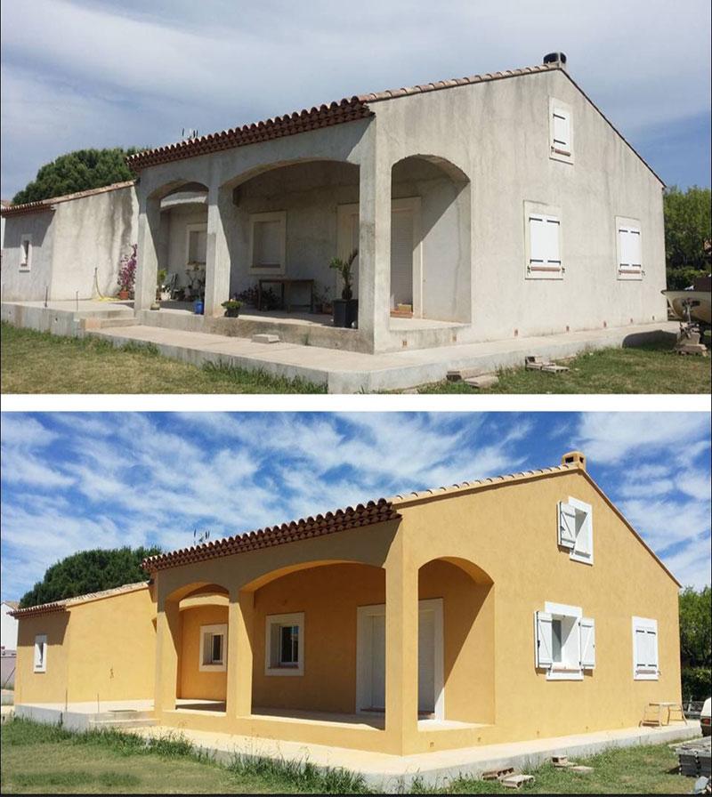 peinture facade